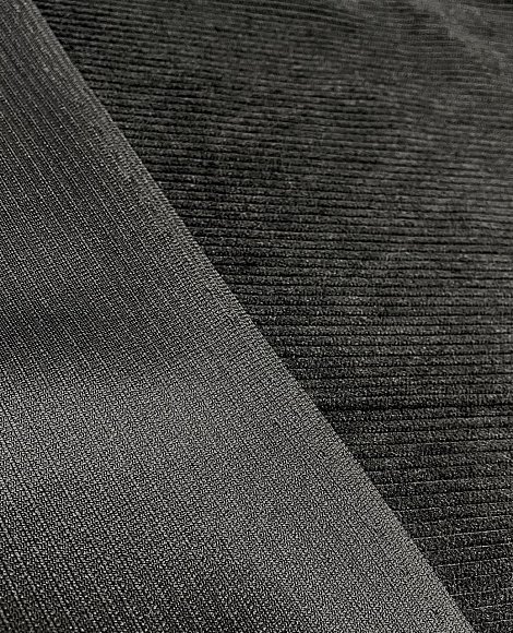 Вельвет черный